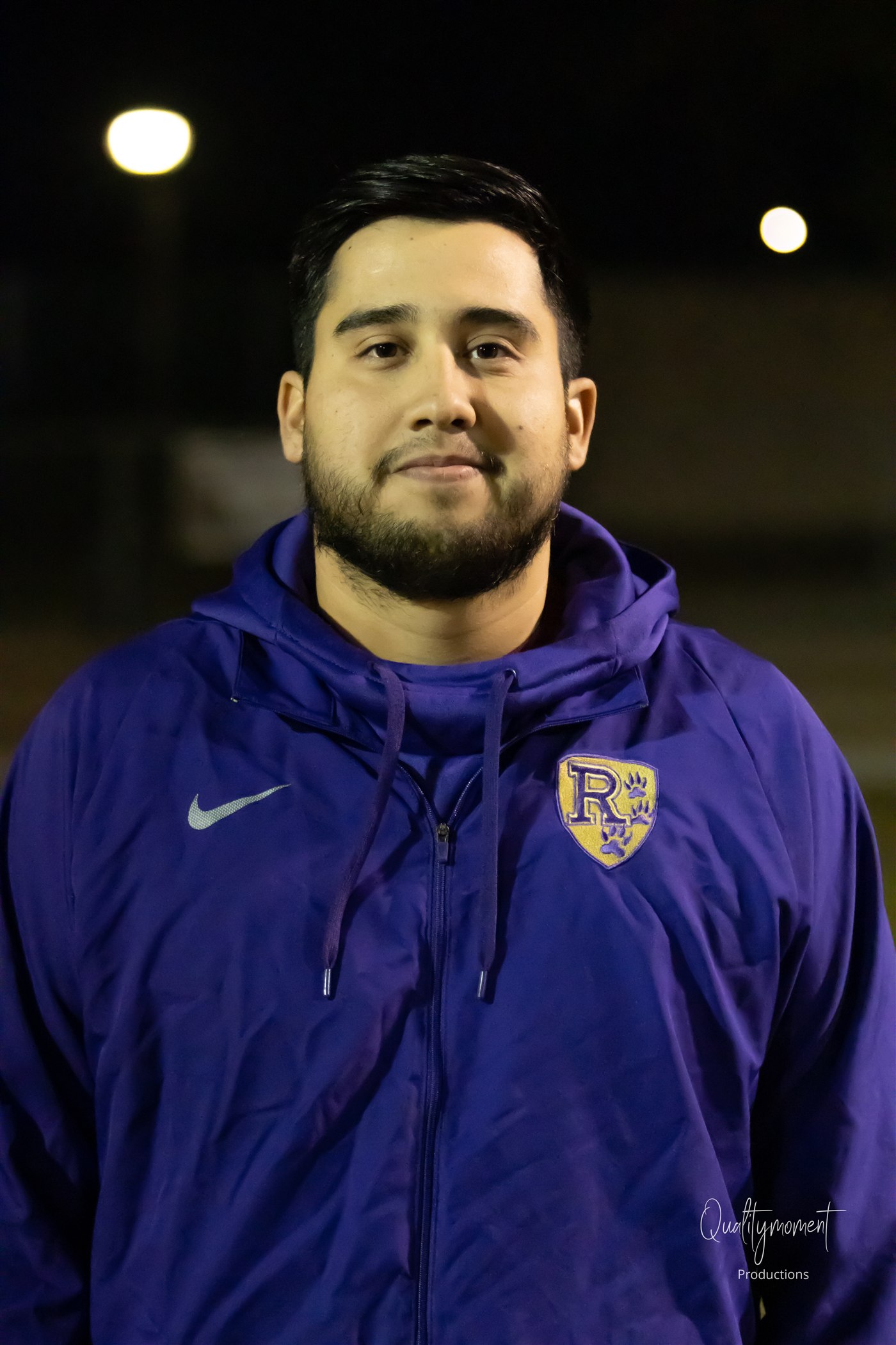 Isai Cruz, head coach of Ridgeview boys soccer